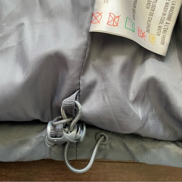 Boeing 747 Tera Gear Vintage Down & Feather Filled Grey Puffer Vest Men’s XL - Picture 7 of 10